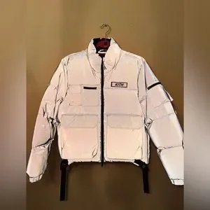 Kith reflective jacket new arrivals